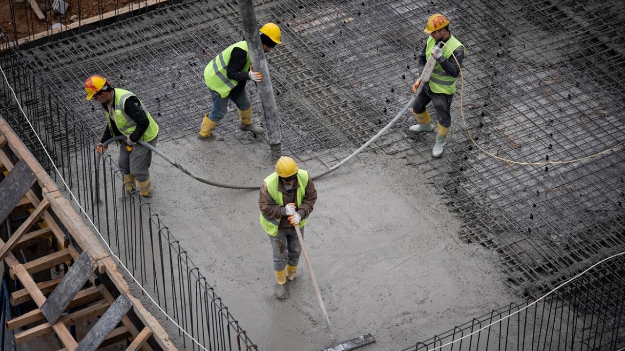 İnşaat maliyet endeksi ocakta arttı