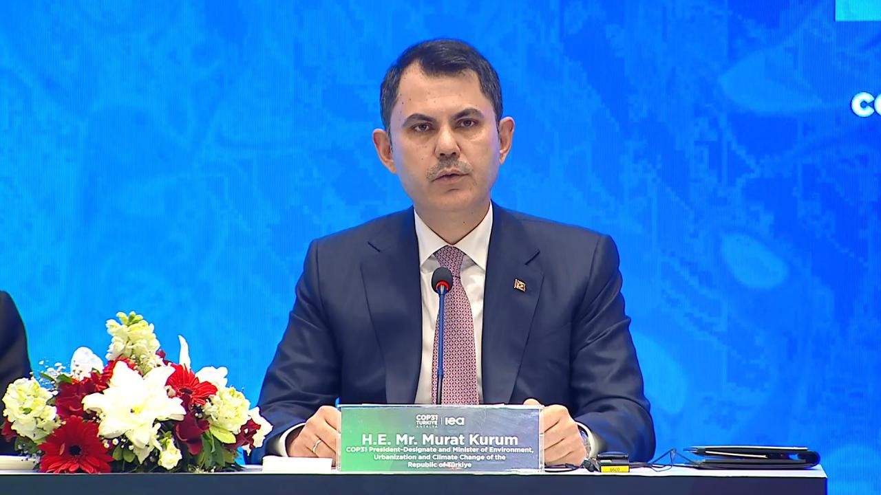 Bakan Kurum: COP31'i güven, iş birliği ve uygulama eşiğine dönüştüreceğiz
