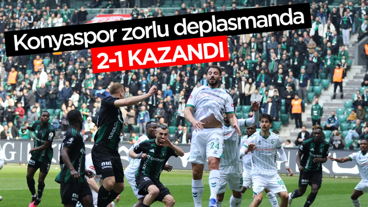 Kocaelispor 1 - Konyaspor 2 (Maç sonucu)