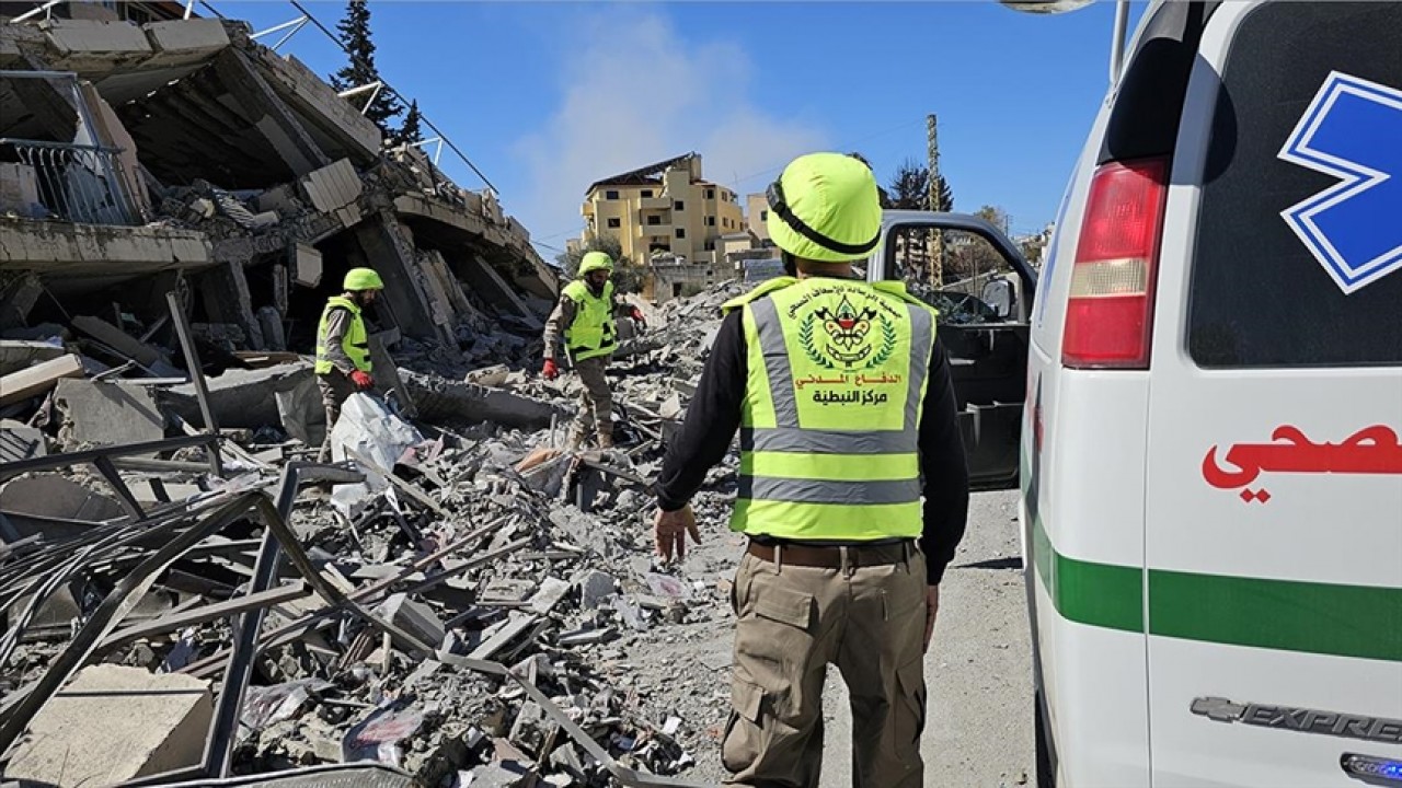 Lübnan'da İsrail'in saldırıları sonucu 4'ü çocuk 14 kişi hayatını kaybetti