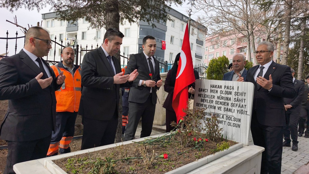 Karapınar ve Ereğli'de şehitler anıldı