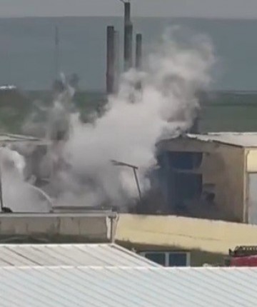 Yağ fabrikasında patlama: 1 işçi hayatını kaybetti