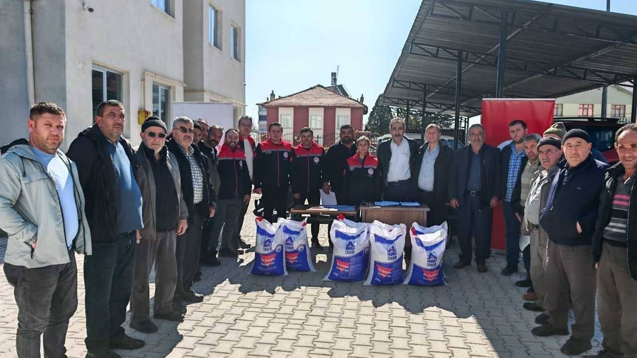 Çumra'da nadas alanlar üretime kazandırılıyor