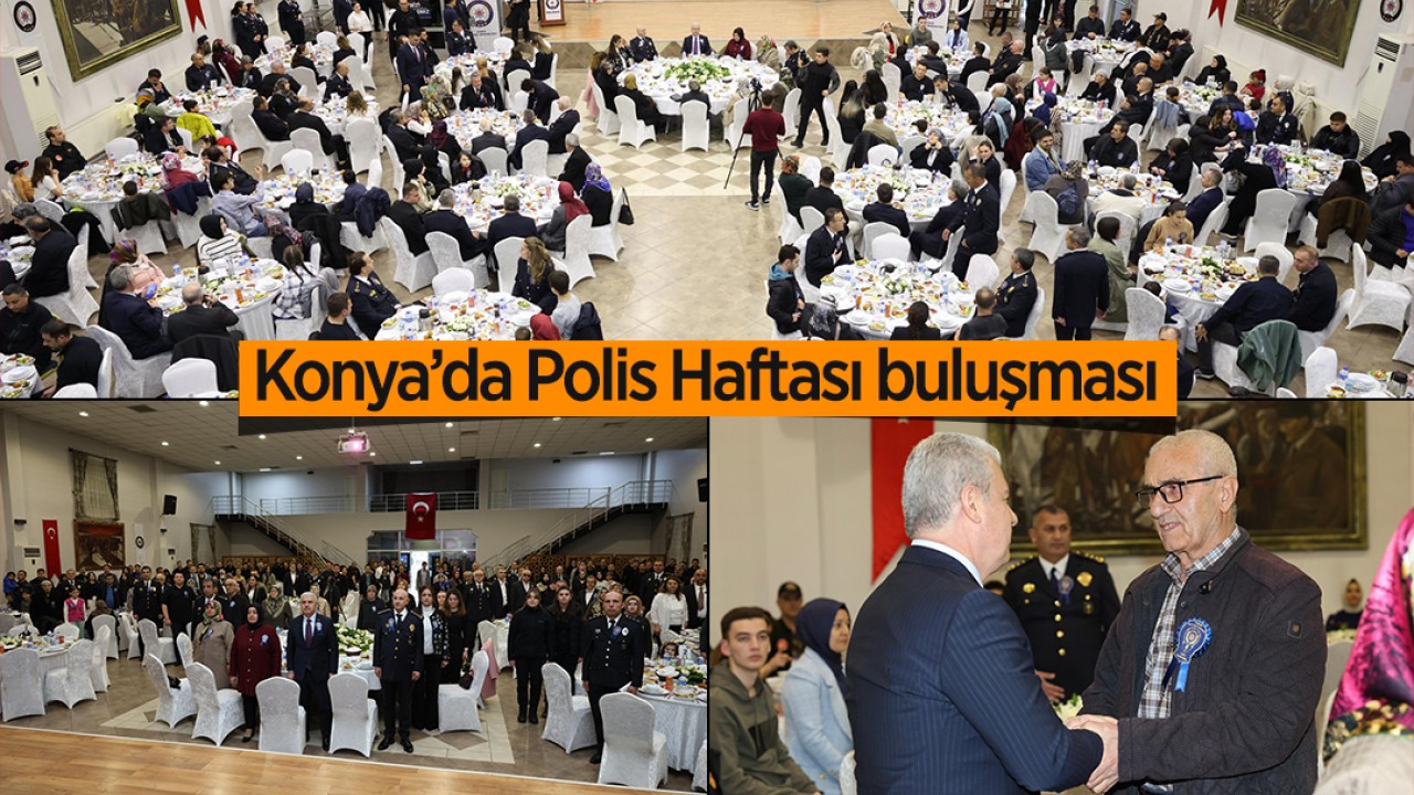 Konya'da Polis Haftası buluşması