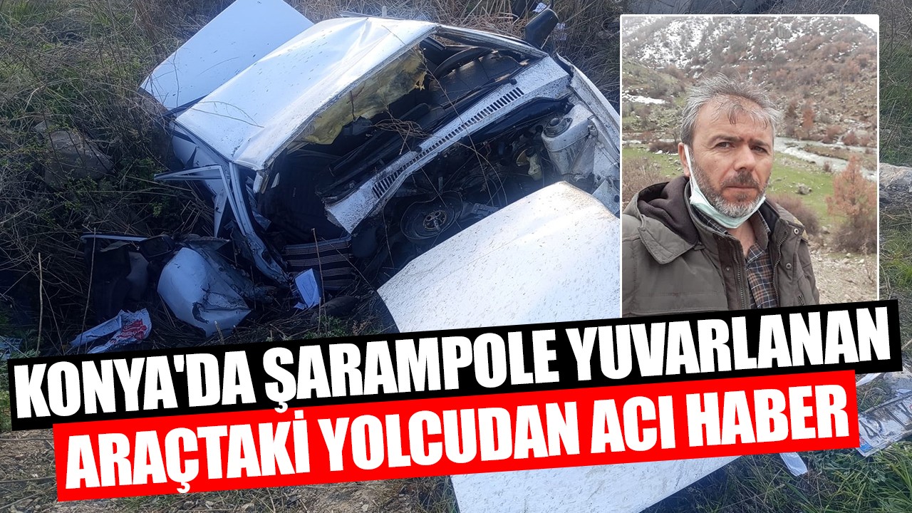 Konya'da feci kaza kardeşleri ayırdı! 1 ölü 1 yaralı