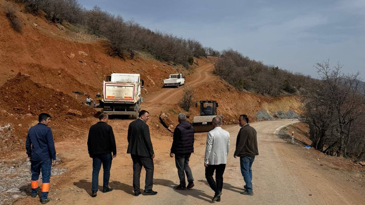 Hadim-Mernek yolunda konforlu ulaşım için çalışmalar sürüyor