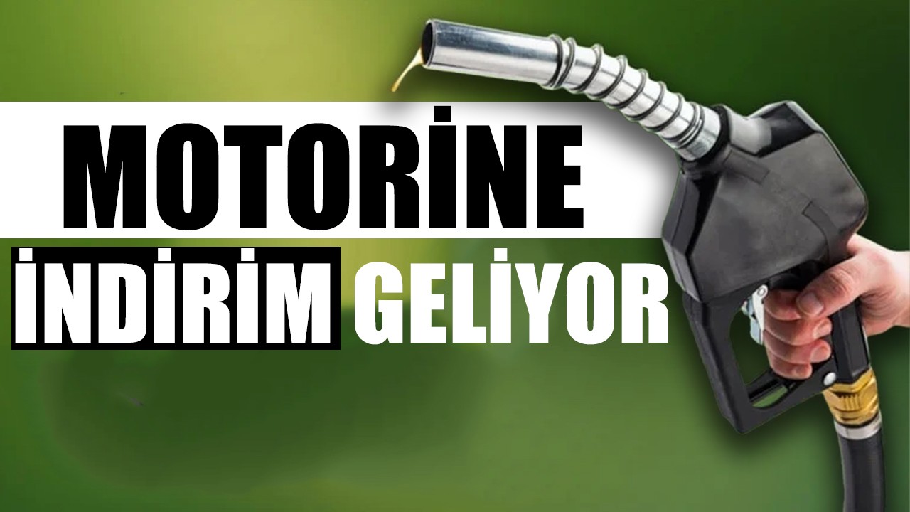Motorine indirim geliyor