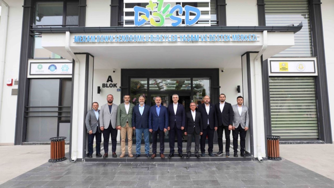 MÜSİAD Konya'dan DOSD Meram'a anlamlı ziyaret