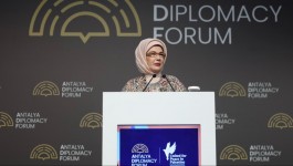 Emine Erdoğan, "Filistin İçin Tek Yürek" konulu panele katıldı