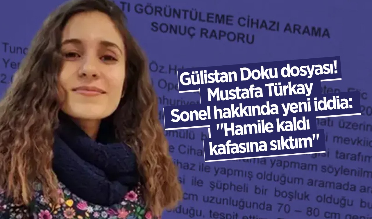 Gülistan Doku dosyası: Eski valinin oğlu Mustafa Türkay Sonel hakkında yeni iddia! "Hamile kaldı kafasına sıktım"