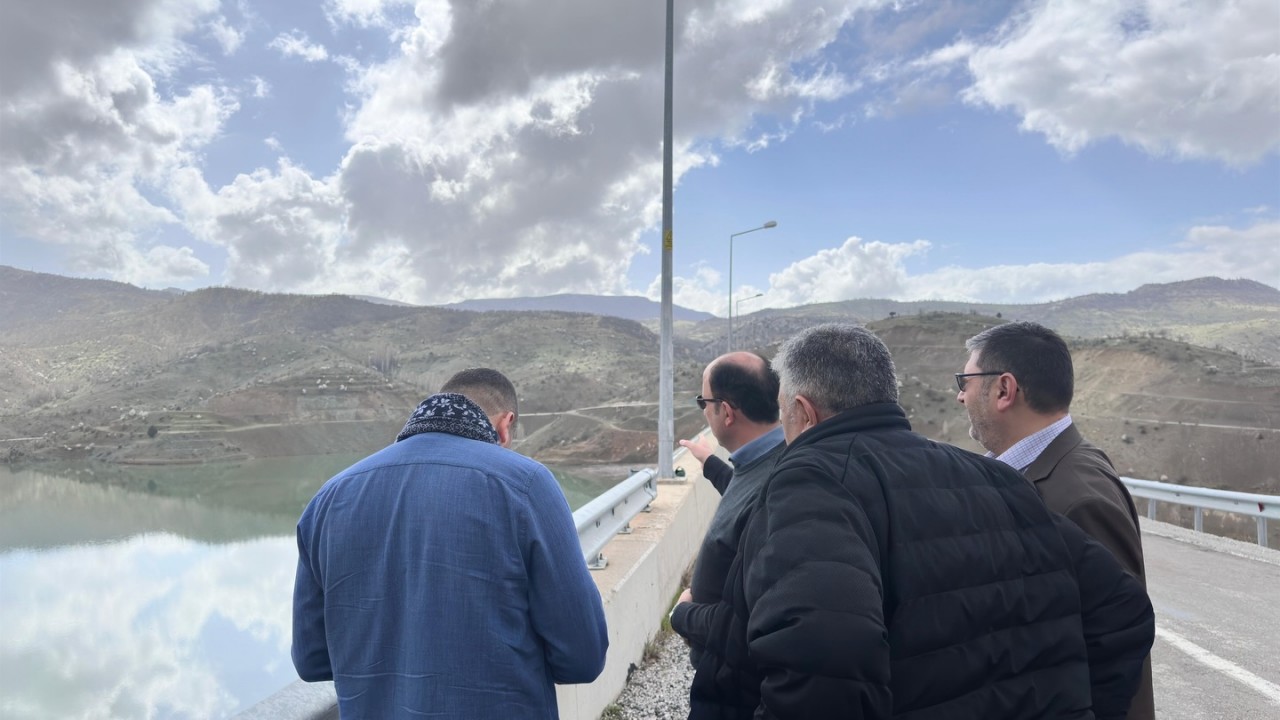 Başkan Altay'dan, Bozkır Barajı'na inceleme