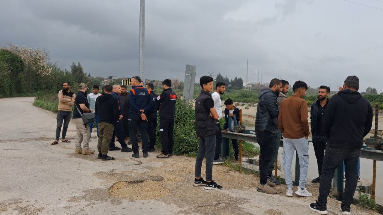 Sulama kanalında kaybolan çocuk bulunamadı