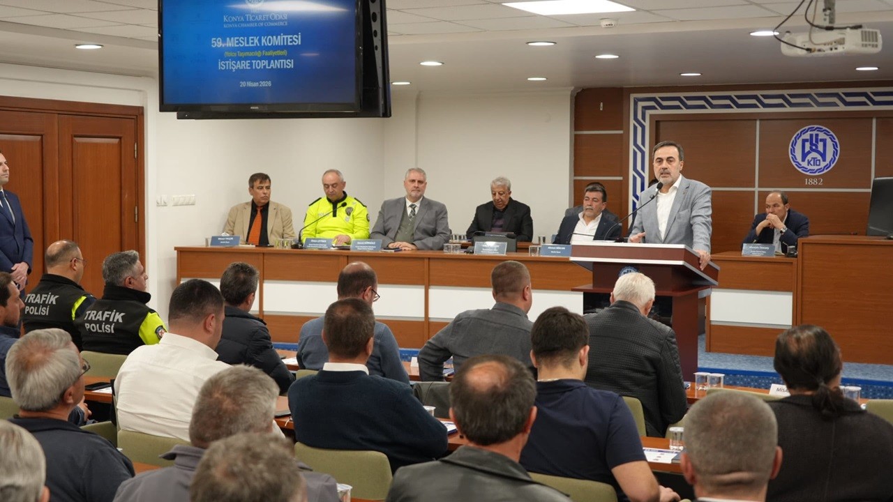 KTO 59. yolcu taşımacılığı faaliyetleri meslek komitesi istişare toplantısı gerçekleştirildi