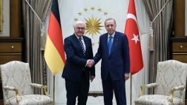 Cumhurbaşkanı Erdoğan, Almanya Cumhurbaşkanı Steinmeier ile görüştü