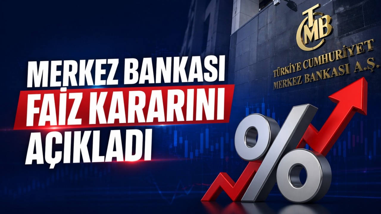 Merkez Bankası faiz kararını açıkladı