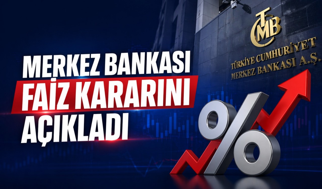Merkez Bankası faiz kararını açıkladı