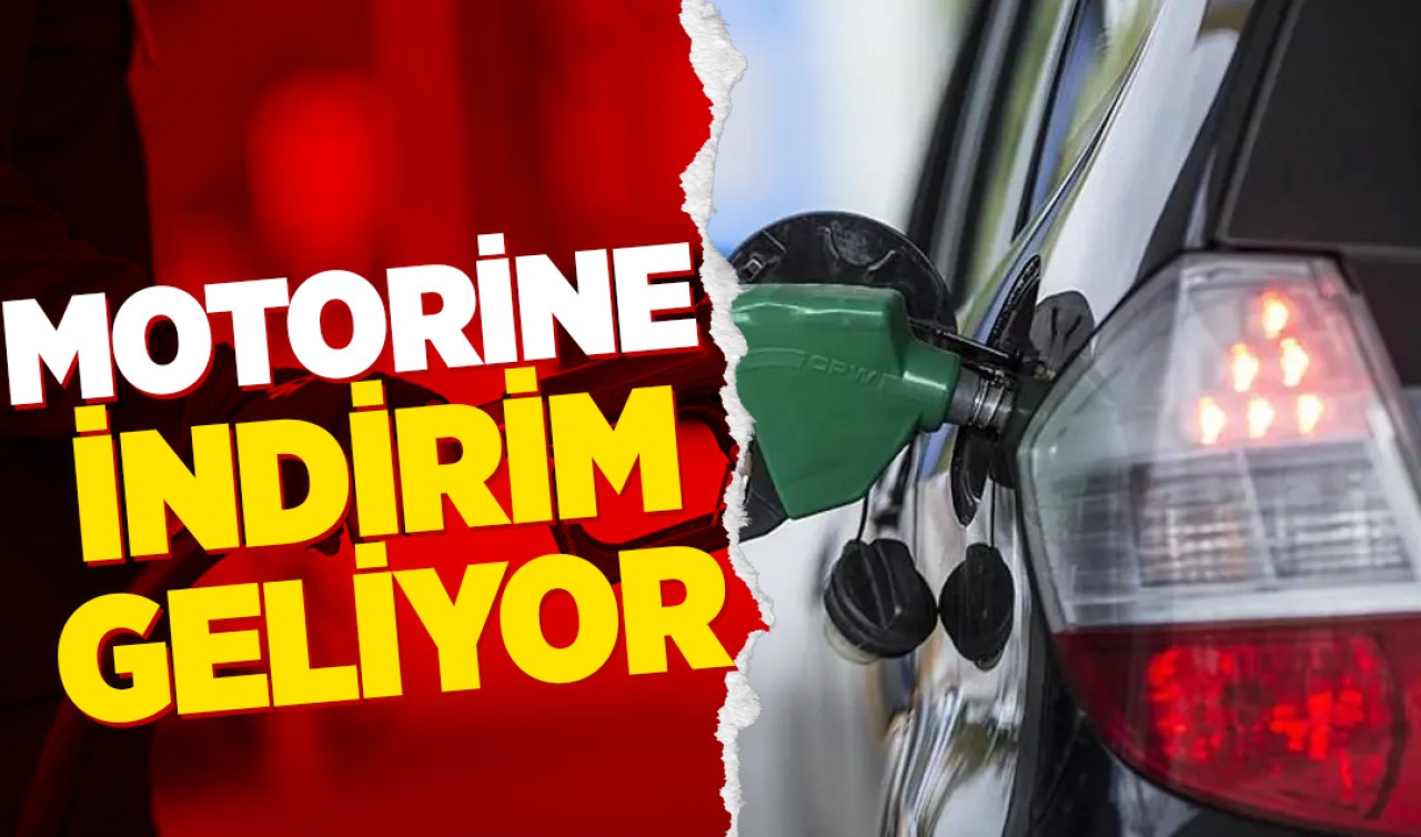 Motorine indirim geliyor