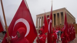 Devlet erkanı Anıtkabir'i ziyaret etti