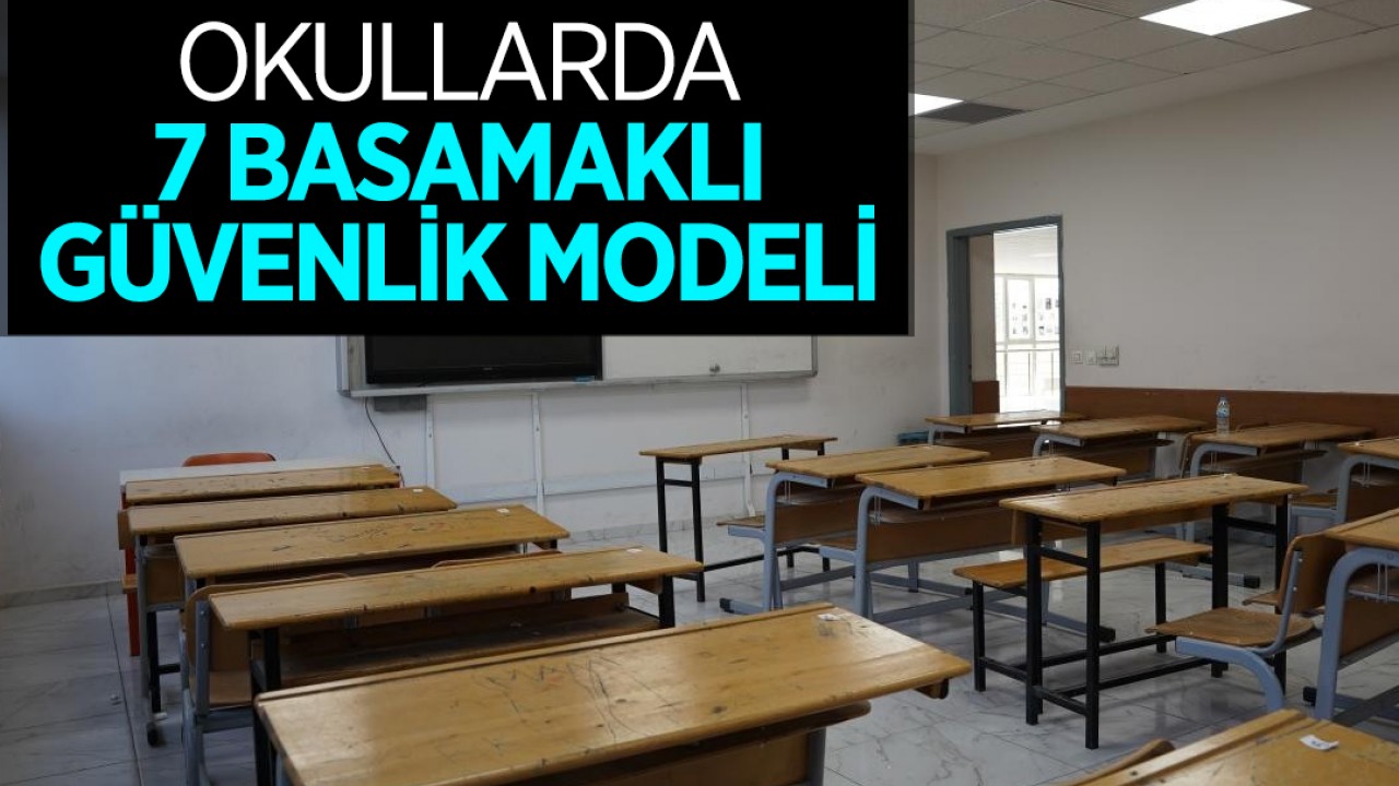Okullarda 7 basamaklı güvenlik modeli