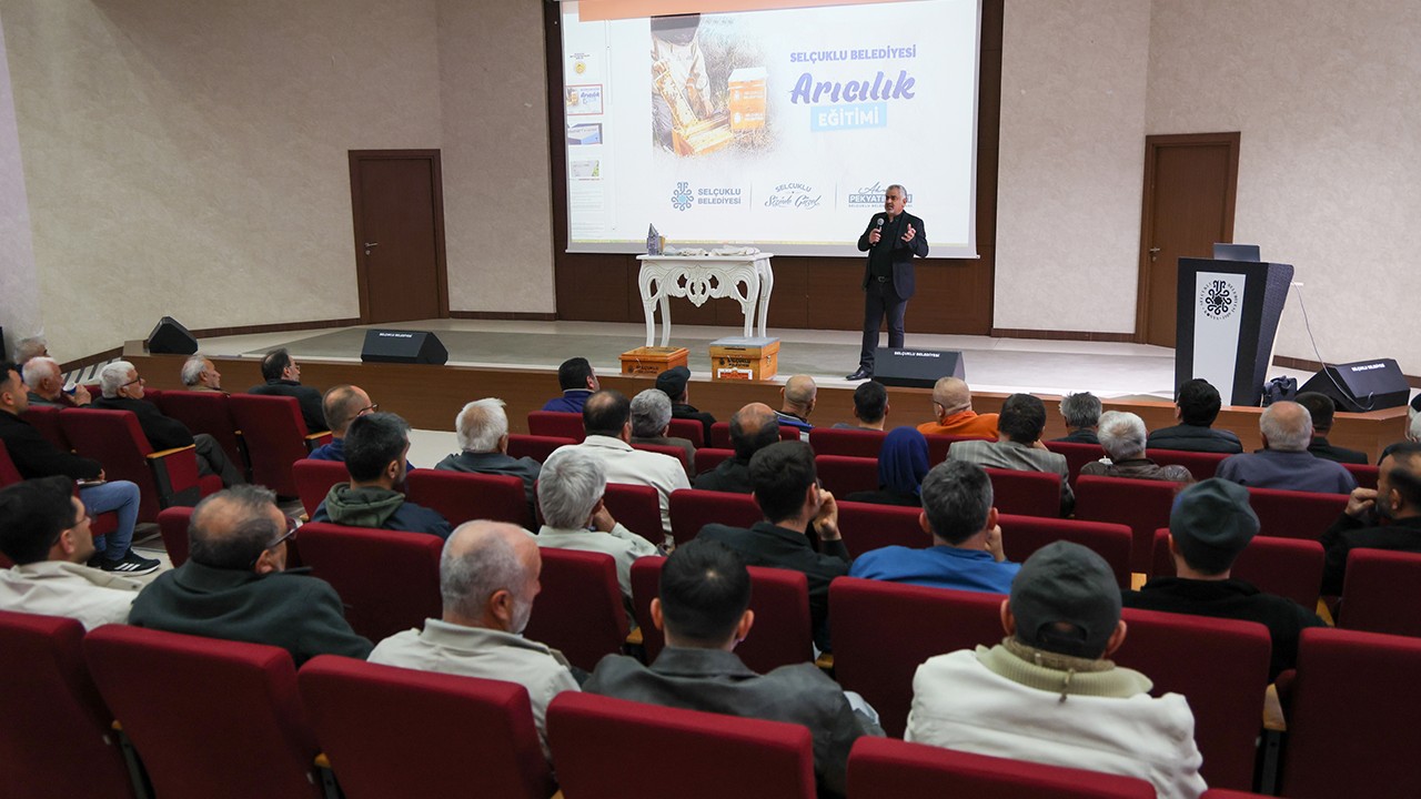 Selçuklu’da arıcılık eğitimi ve hibe desteği sürüyor