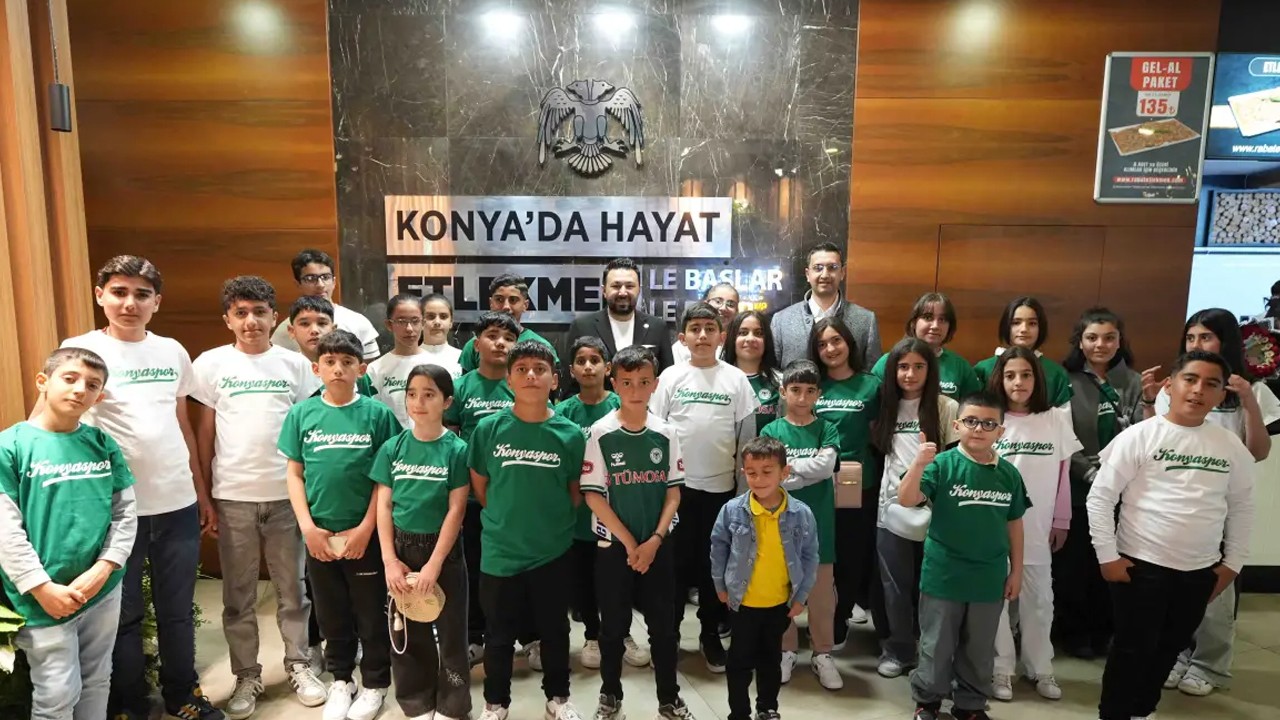 Konya’da Yapalı İnşaat’tan çocuklara unutulmaz gün