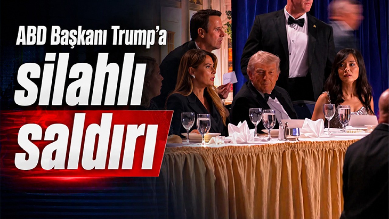 ABD Başkanı Trump'a silahlı saldırı: Salondan çıkarıldı