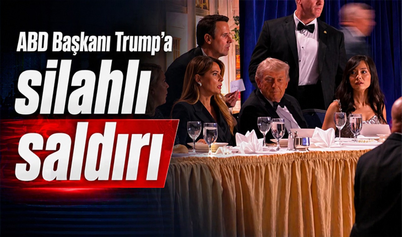 ABD Başkanı Trump'a silahlı saldırı: Salondan çıkarıldı