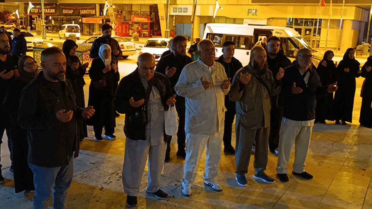 Kulu'da hacı adayları kutsal topraklara uğurlandı