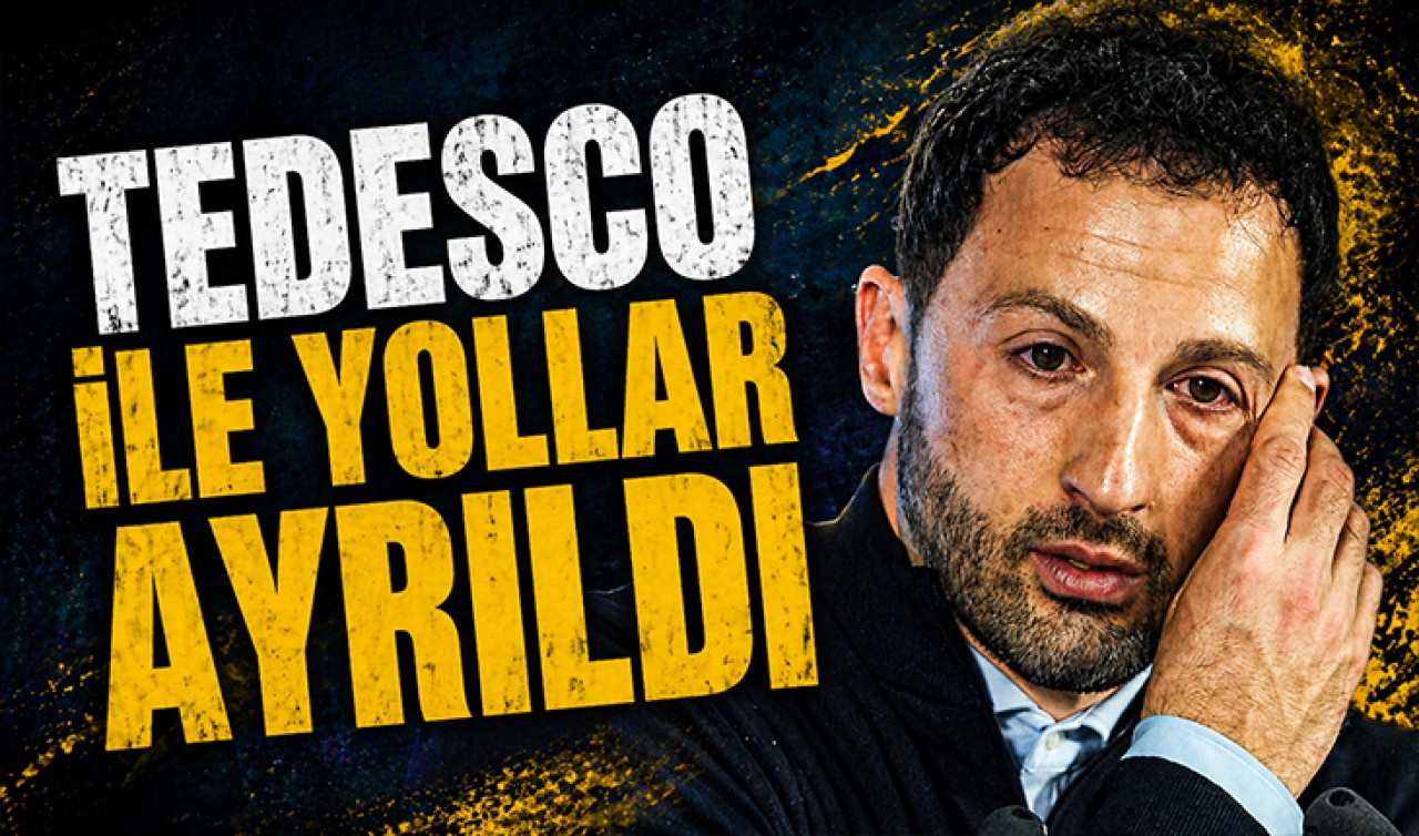 Fenerbahçe, Tedesco ile yollarını ayırdı