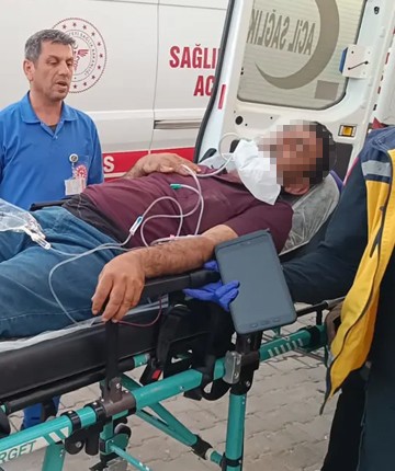 Komşuların sopalı bıçaklı kavgasında kan aktı