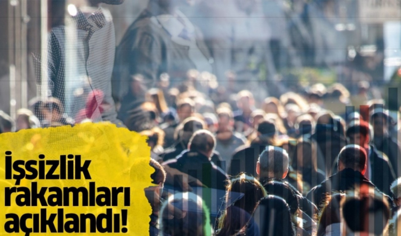 İşsizlik rakamları açıklandı
