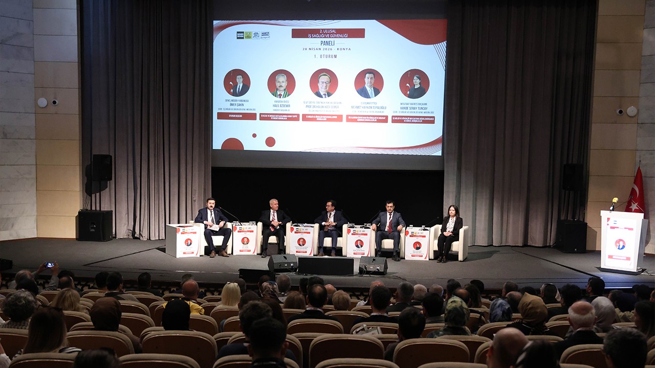 Konya Büyükşehir, 2. Ulusal İş Sağlığı ve Güvenliği paneli düzenledi