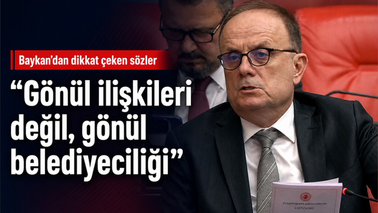 AK Parti Konya Milletvekili Mehmet Baykan: "Gönül ilişkileri değil, gönül belediyeciliği"