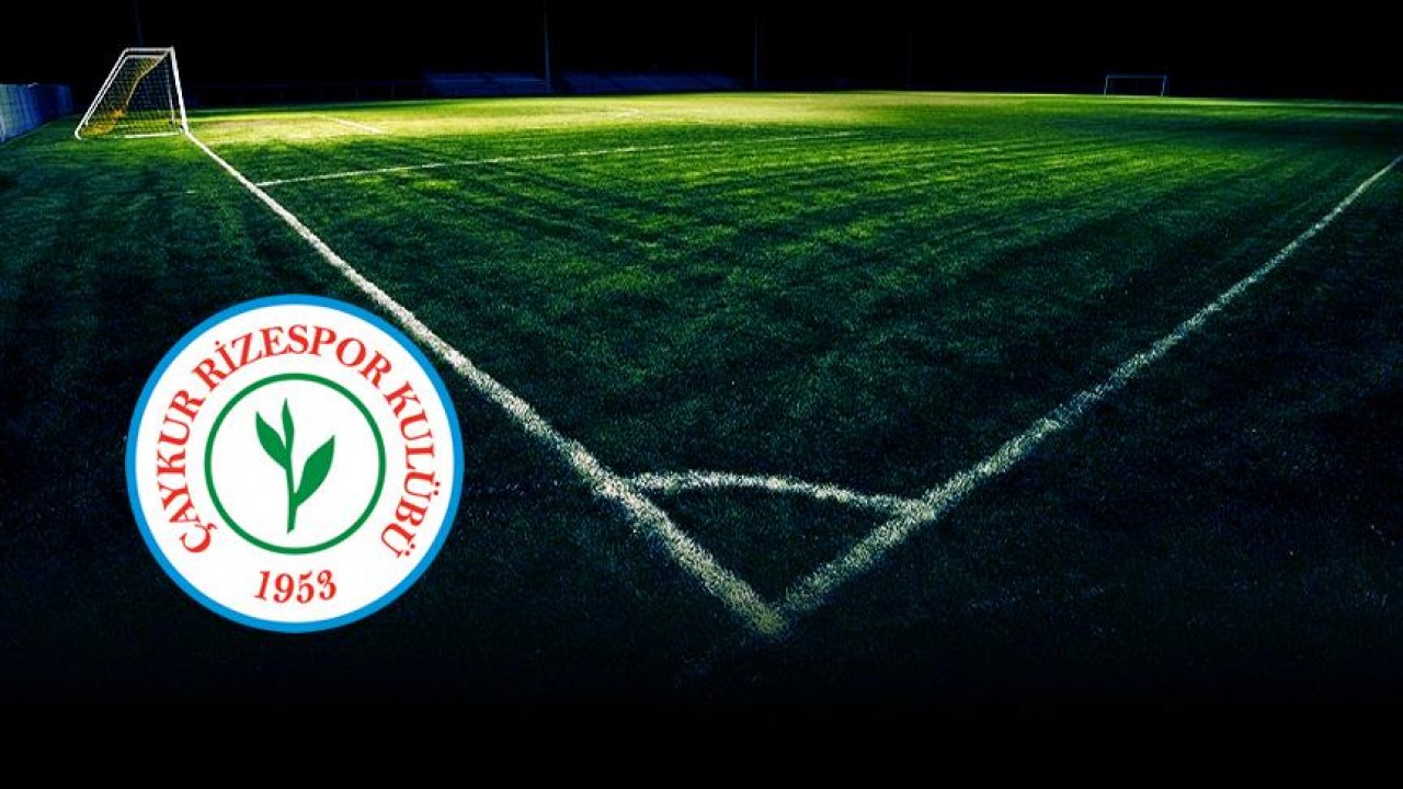 Çaykur Rizespor'dan Amedspor'a tebrik