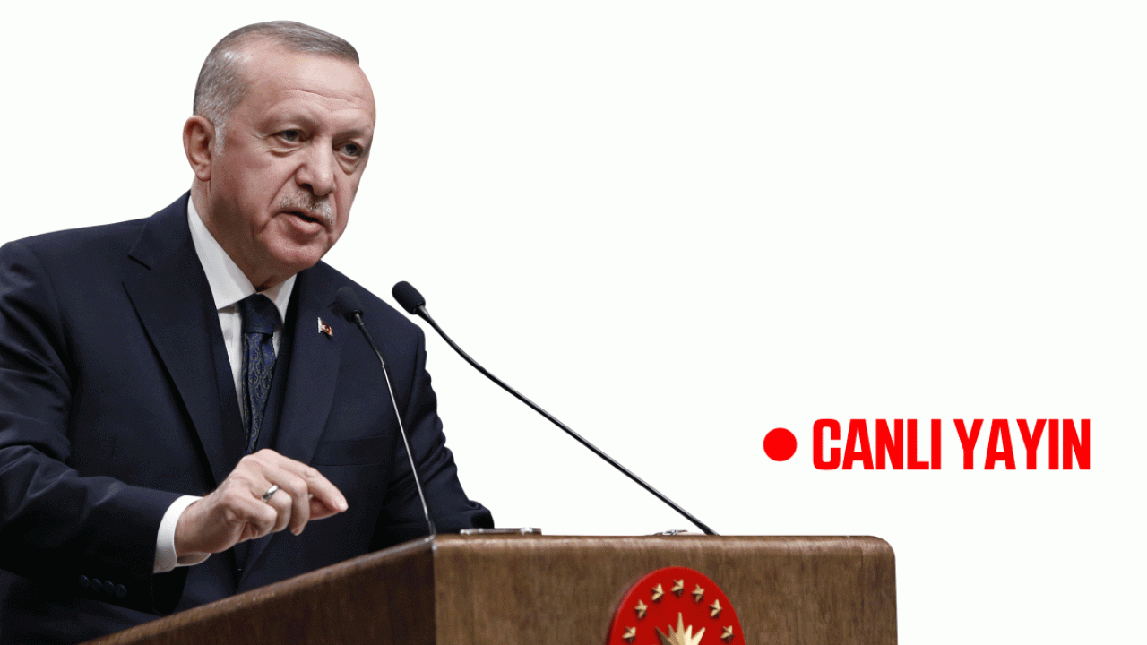 CANLI: Cumhurbaşkanı Erdoğan, Kabine Toplantısı'nın ardından açıklamalarda bulunuyor