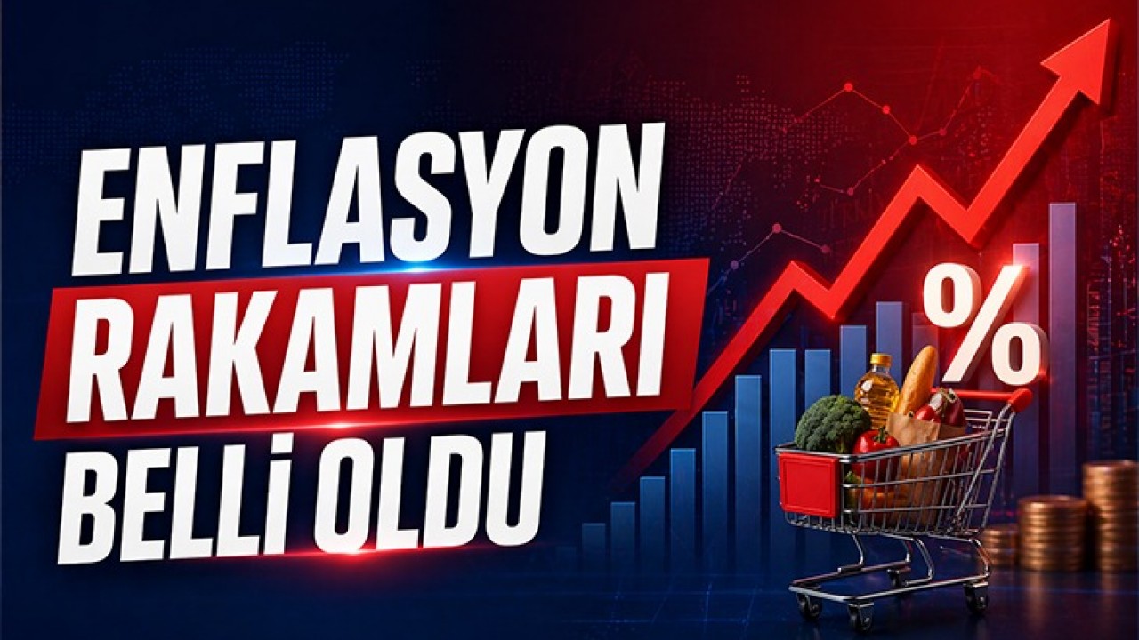Enflasyon rakamları belli oldu!
