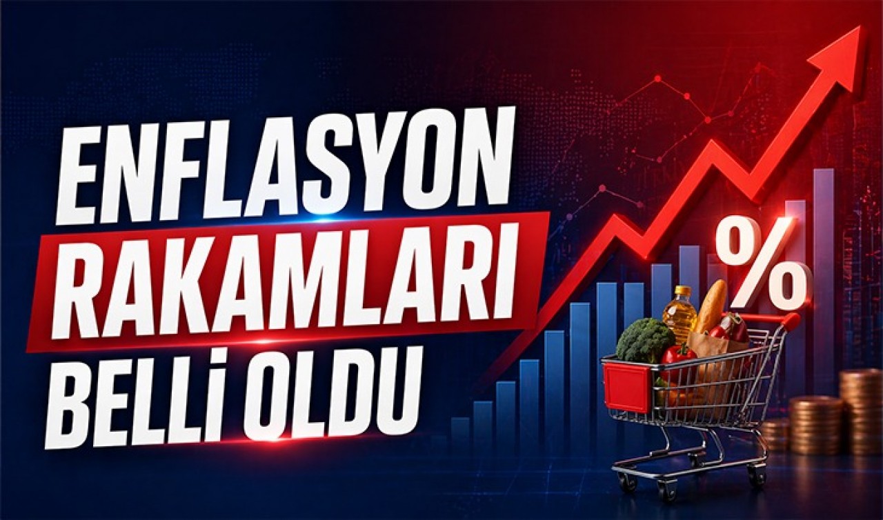 Enflasyon rakamları belli oldu!