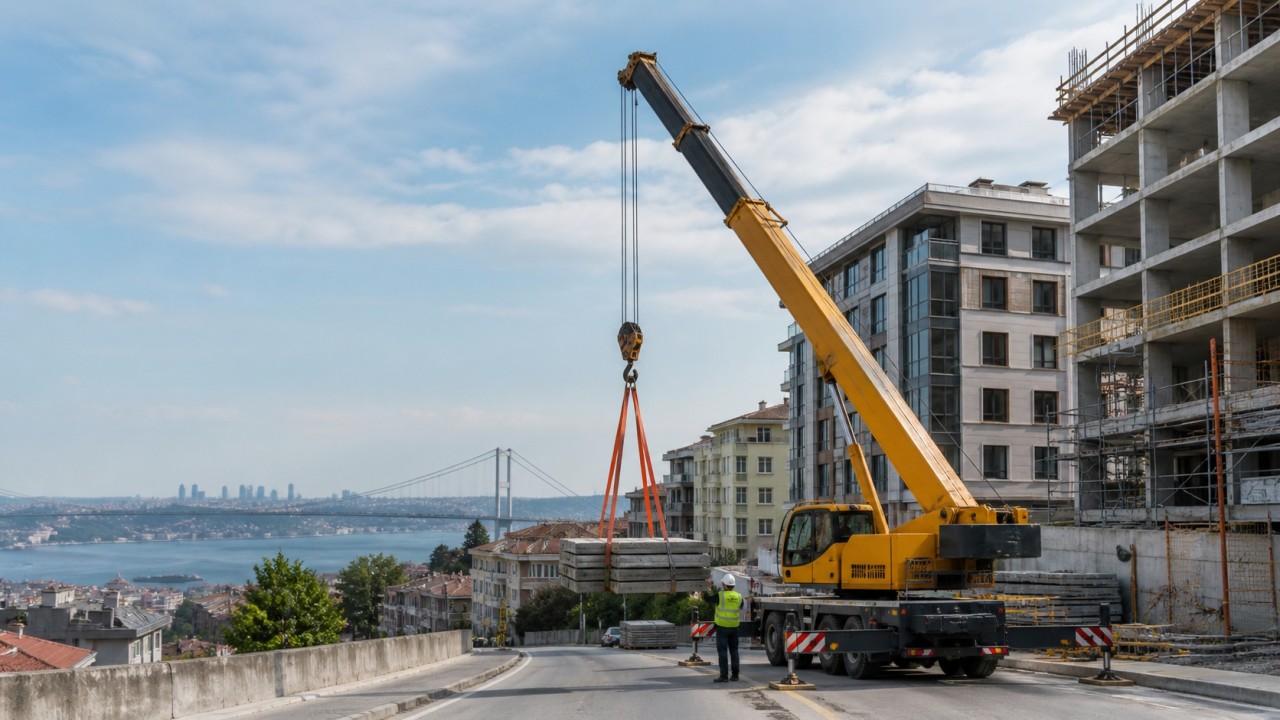 İstanbul’da Şehir Hayatının Görünmeyen İhtiyacı: Vinç Kiralama Hizmetleri