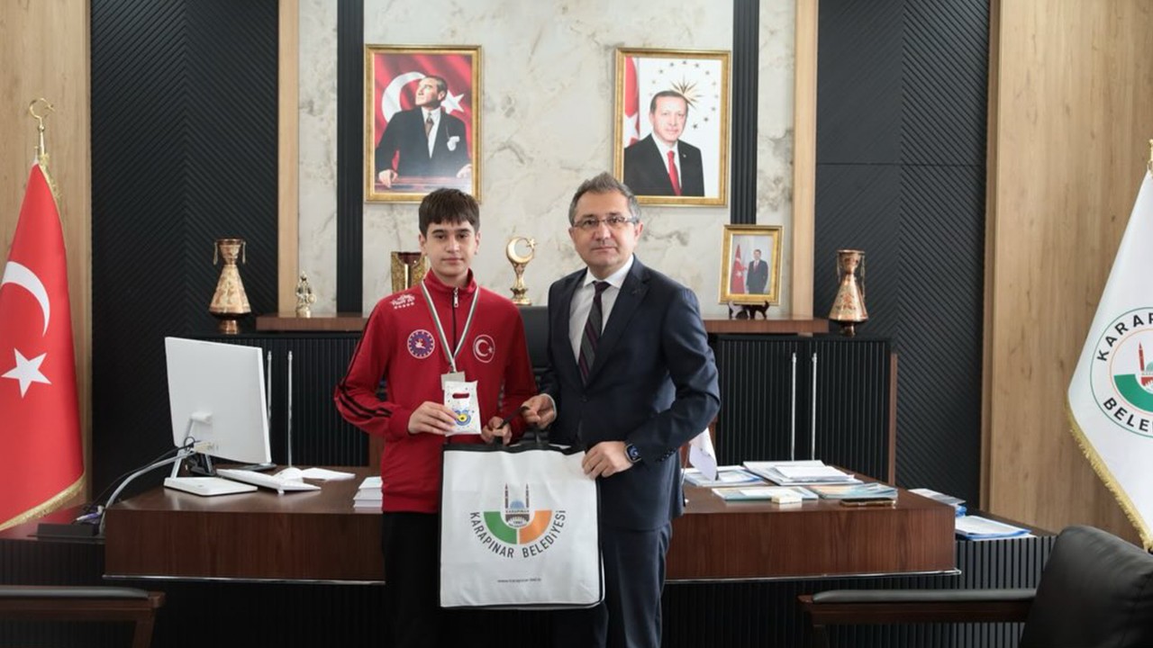 Karapınar’ın gururu Bekir Alperen Taşdemir dünya ikincisi oldu