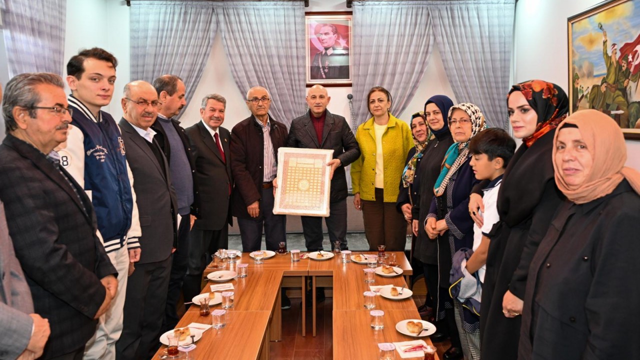 Konya’ya veda eden Emniyet Müdürü Maksut Yüksek'ten anlamlı ziyaret