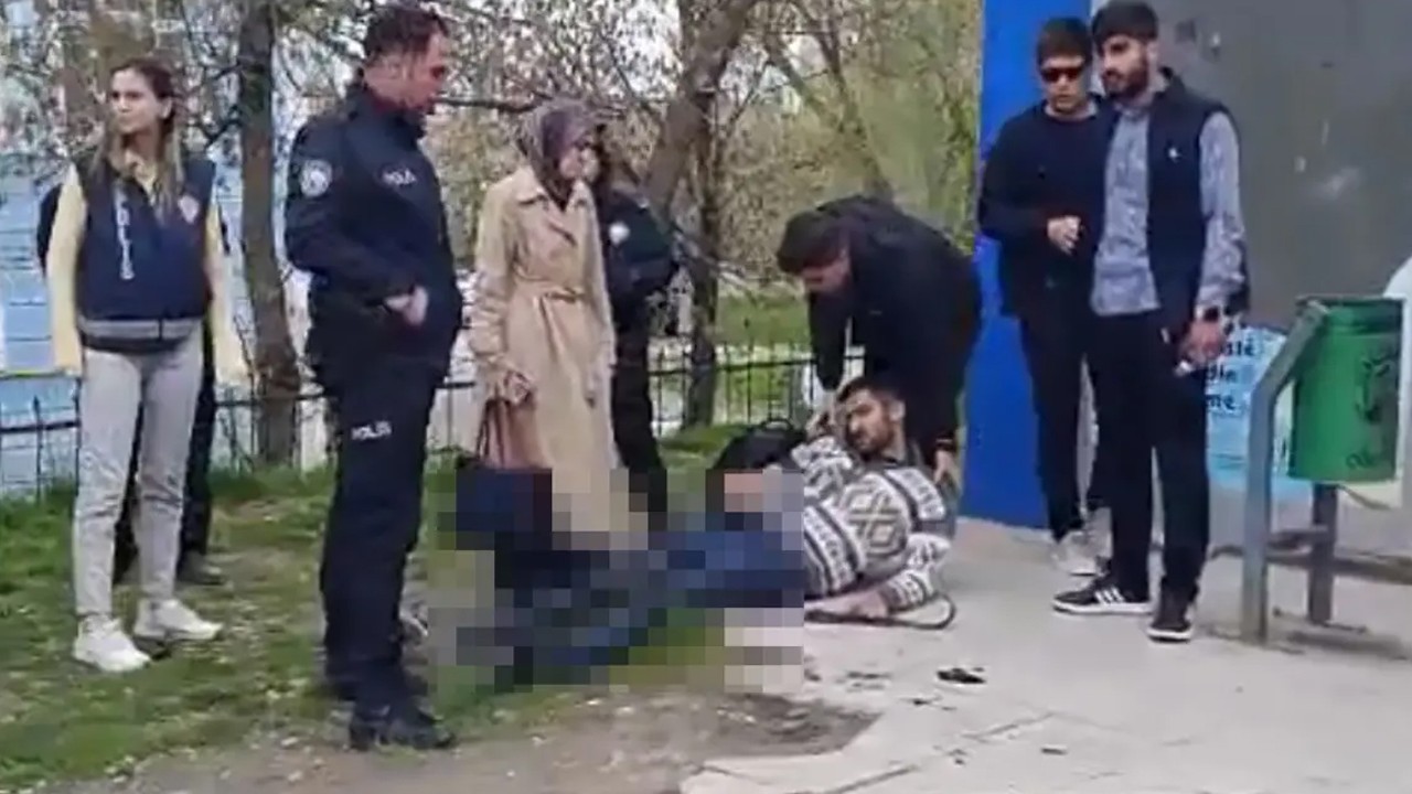 Boşanma için geldiği adliyede vuruldu