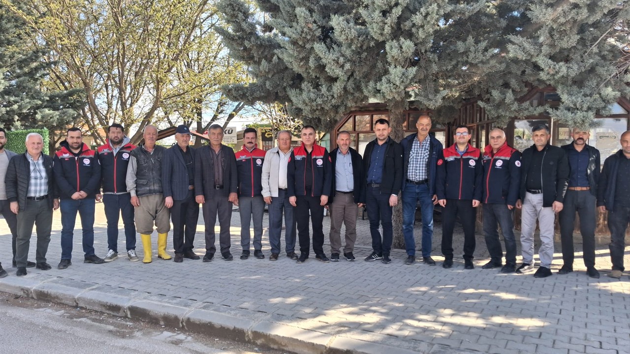 Tarım yetkilileri Altınekin’de üreticilerle bir araya geldi