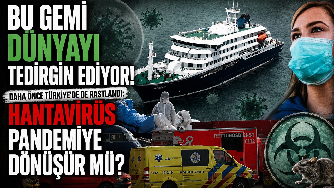 Bu gemi dünyayı tedirgin ediyor! Daha önce Türkiye'de de rastlandı: Hantavirüs pandemiye dönüşür mü?