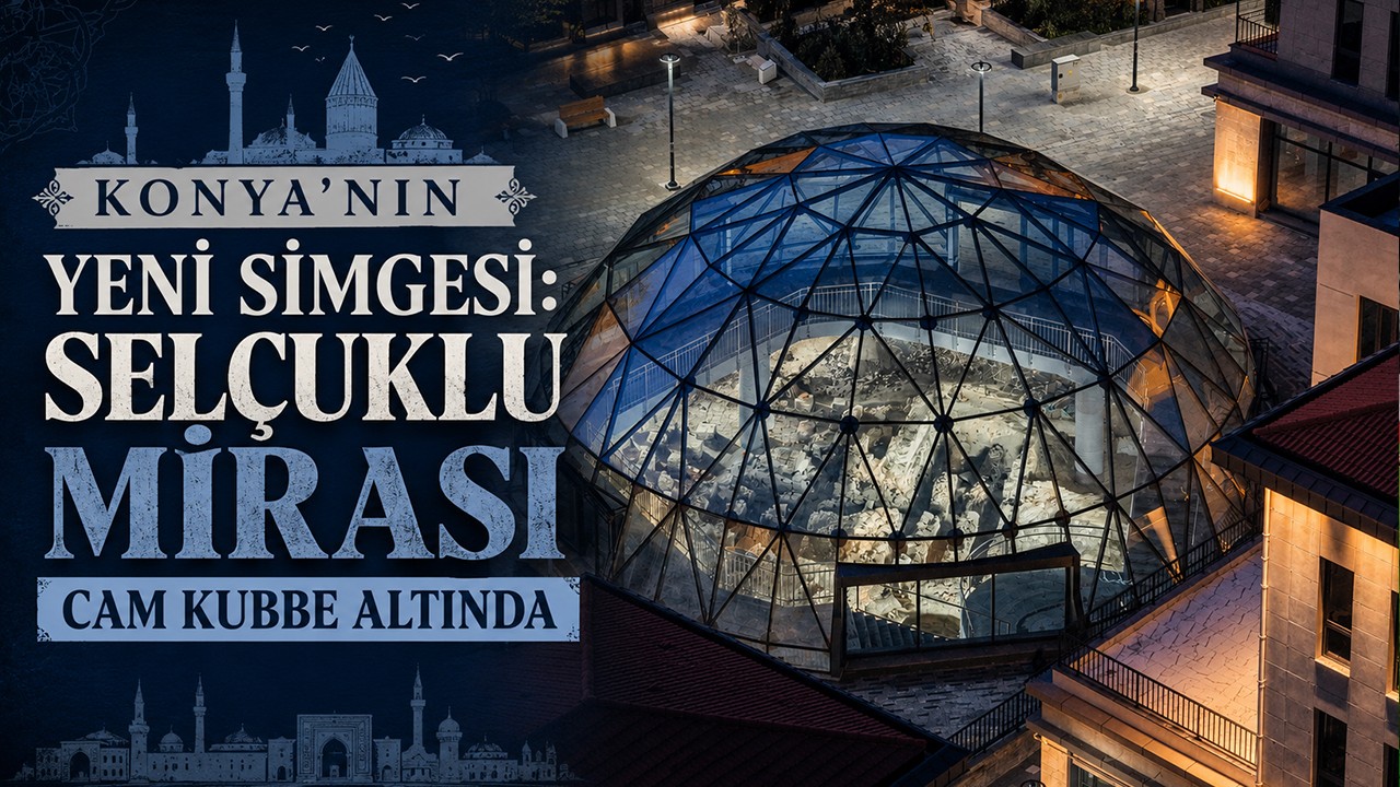 Konya’nın yeni simgesi: Selçuklu mirası cam kubbe altında