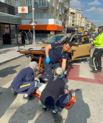Karaman'da motosiklet kazası: 1 yaralı