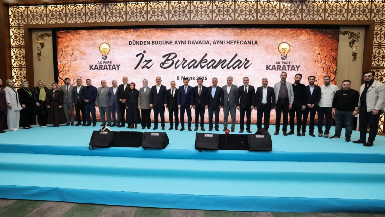 AK Parti Karatay’dan "İz Bırakanlar" vefa buluşması