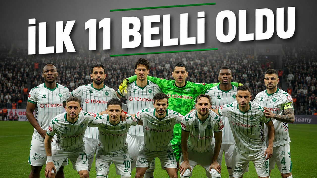 Konyaspor-Fenerbahçe maçı ilk 11'leri belli oldu