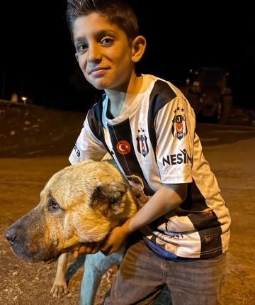 Köyde iki ayının saldırısına uğrayan Sencar'ın imdadına çoban köpeği Kral yetişti