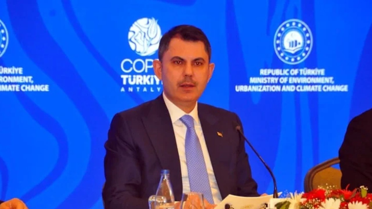 Murat Kurum: İklim değişikliği artık insanların gündelik hayatında önemli bir başlık