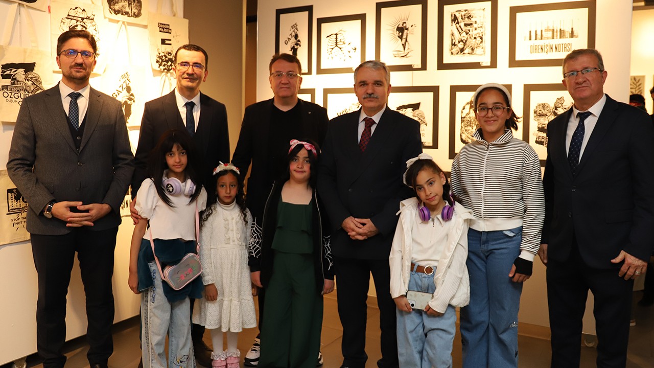 Filistin, Gazze ve Kudüs’te yaşanan acılar ve direniş sanatla anlatıldı